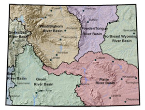The term "Powder River Basin" is often used loosely to to refer to the drainages of the Tongue, Powder and other streams in northeast Wyoming. Wyoming Water Development Commission.
