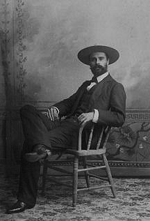 Owen Wister in Yellowstone Park, 1890s. American Heritage Center.