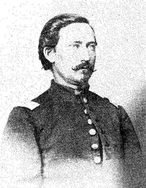 Capt. George Williford commanded the expedition’s military escort as far as Fort Reno on the Powder River. Williford thought expedition leader James Sawyers “incompetent;” Sawyers thought Williford “fainthearted.”  WikiTree.com.