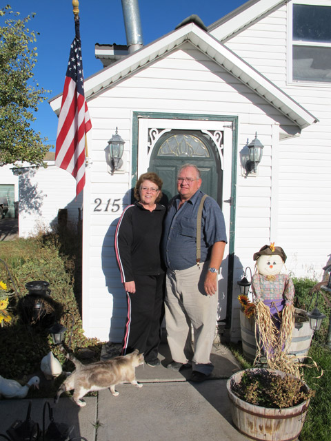 Glenna and Kevin Walker. Wyoming State Archives photo.