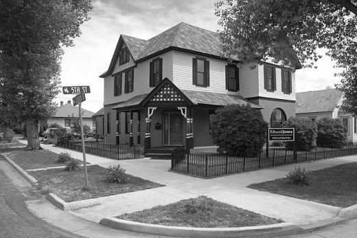 Architect Charles Klingerman built this house in Laramie, Wyo. in 1878 for the Simon Durlacher family, which owned it until 1930. Wyoming SHPO photo.