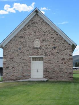 Rock Church, Auburn, Wyo., in Star Valley. Jessica Clark photo.