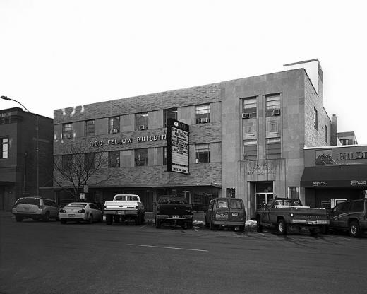 Casper&apos;s Odd Fellows Building includes a ballroom on the second floor and commercial space on the ground floor. Wyoming SHPO photo.