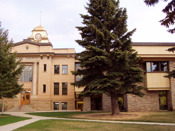 Park County Courthouse today. Lynne Johnson Houze photo.