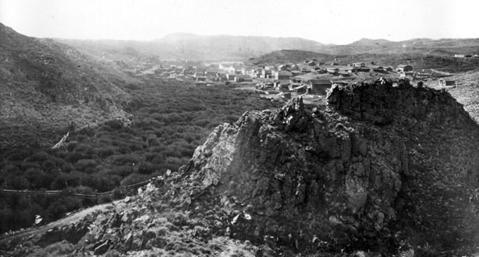 South Pass City, 1870. William Henry Jackson. USGS photo.