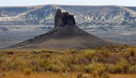 The Boars Tusk, in northwestern Sweetwater County. Erin McKinney photo.