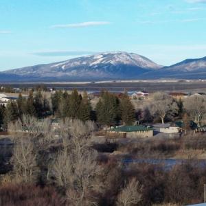 The former Hot Springs Hotel site, now the Saratoga Hot Springs Resort, February 2026. Photo by Justin Horn.