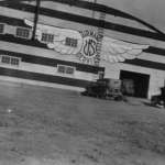 The U.S. Airmail Service hangar at Rock Springs, Wyo., circa 1925. Rock Springs and Cheyenne were major terminuses for airmail pilots. Ben Ashlock  photo, author's collection.