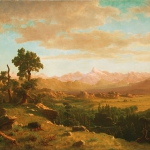 Bierstadt's Wind River Country, 1860. Denver Art Museum.