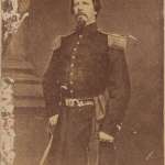 Barnard D. Bee was captain of Company D, 10th U.S. Infantry at Fort Laramie in 1860. Later a general in the Confederate army, he was killed at the First Battle of Bull Run. Wikipedia.