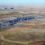 Coal mining today in Wyoming's Powder River Basin. Ecoflight