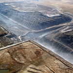 Coal mining today in Wyoming's Powder River Basin. Ecoflight