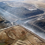 Coal mining today in Wyoming's Powder River Basin. Ecoflight