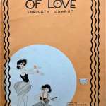 “Silver Sands of Love (Naughty Hawaii),” published in 1921. Author’s collection.