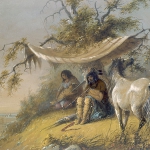 'Arapahos,' by Alfred Jacob Miller. Walters Art Miuseum. 