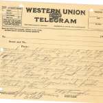In May 1922, Fred B. Tough of the U.S. Bureau of Mines office in Casper released this message to the press hoping to deflect criticism about Teapot Dome oil leasing procedures. DOE.