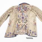 Dakota (Eastern Sioux) boy’s coat of deerskin, glass beads and wool trim. Did one of Thomas Twiss’s youngest sons wear this garment? NMAI, Smithsonian Institution, catalog number 10/8432. 