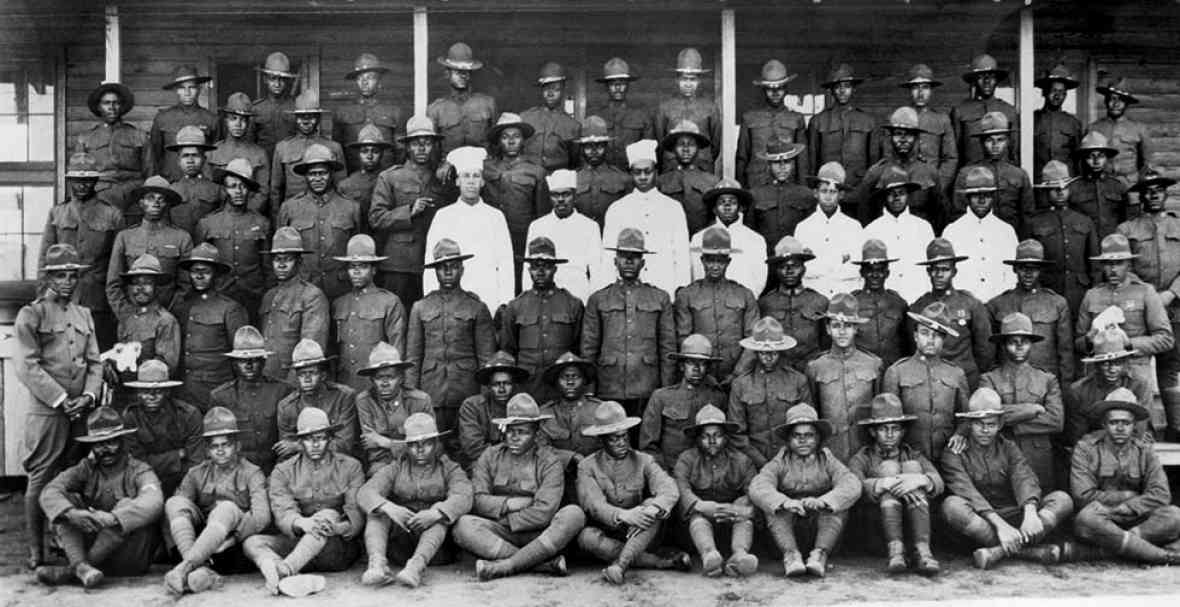 Volunteer Infantry CUBA  Photo 176-c 1899 AFRICAN AMERICAN Soldiers 