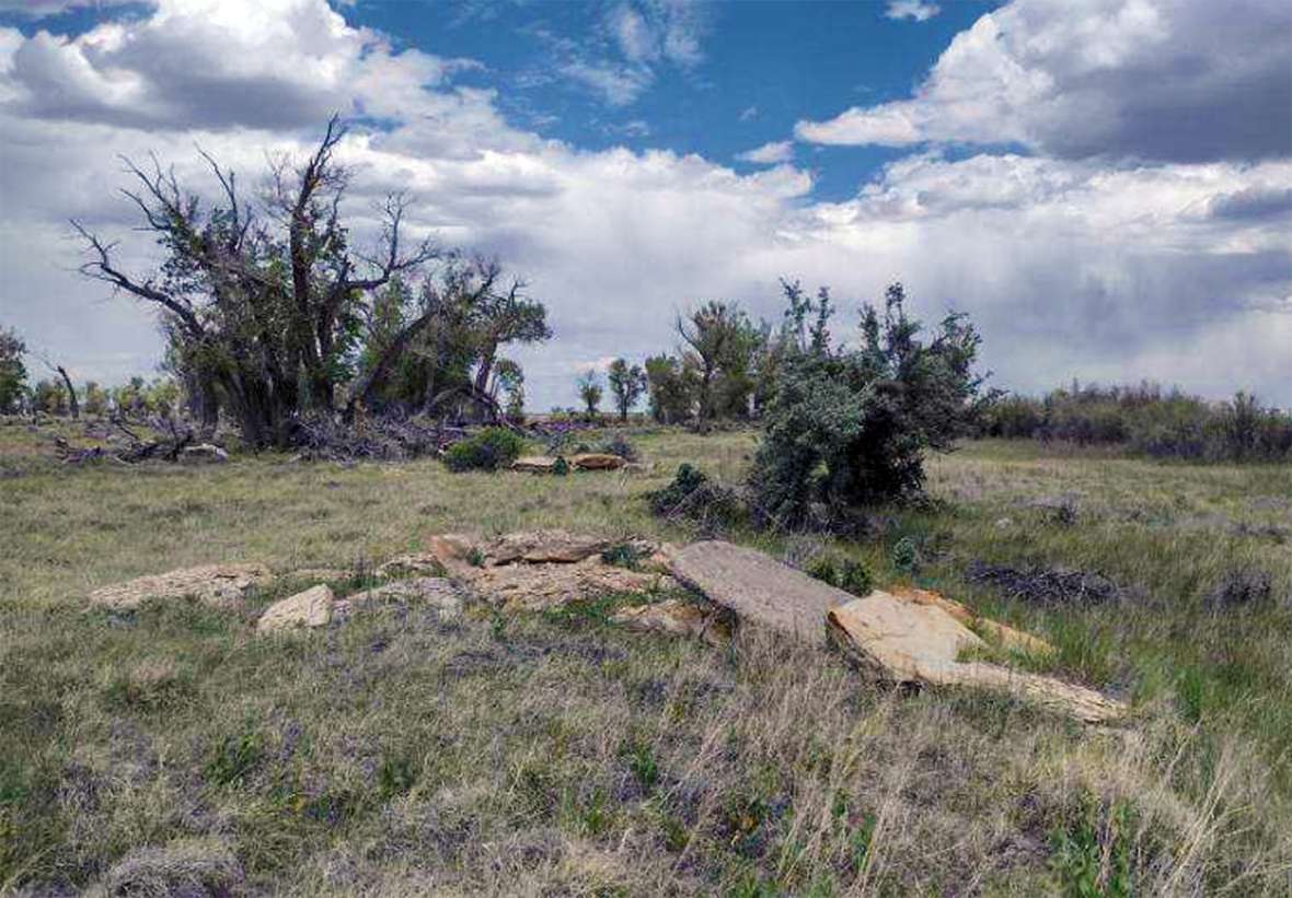 Green River Station was a bustling place in the 1850s and ’60s, but little remains of it today. Emilio Sanchez photo. Green River Station was a bustling place in the 1850s and ’60s, but little remains of it today. Emilio Sanchez photo.