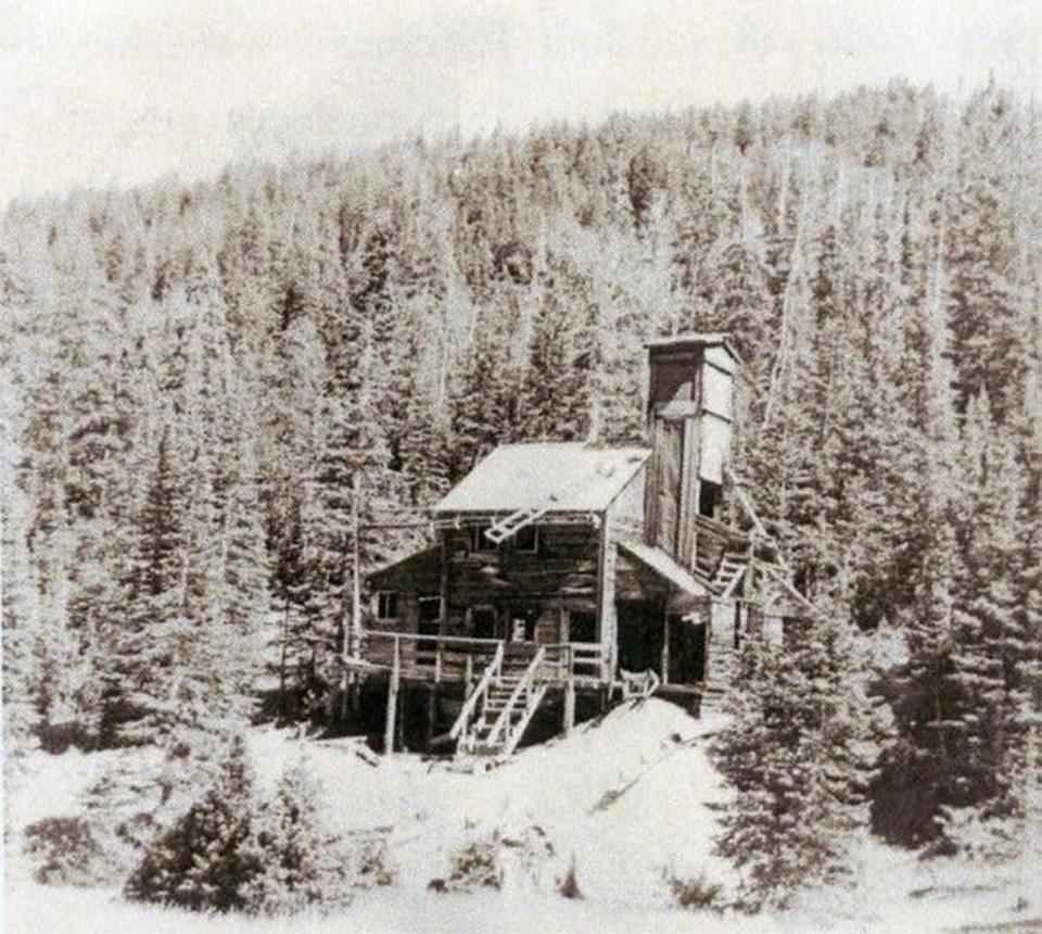 The Wolf Mine at Kirwin, ca. 1960, Meeteetse Museums Collection