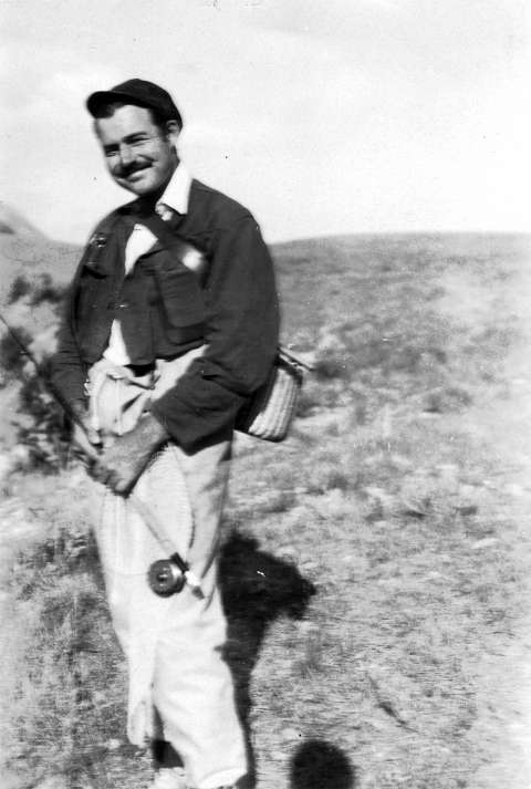 Ernest Hemingway in Wyoming