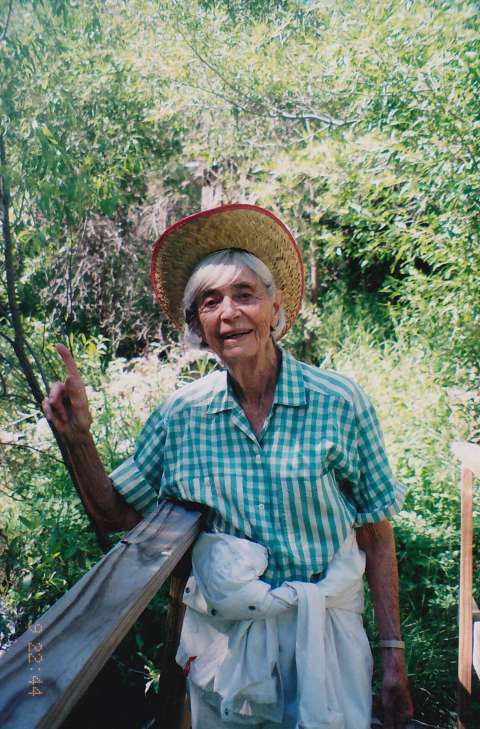 Oleta Thomas on Casper Mountain, about 2005. Photo courtesy of Oleta Thomas. Oleta Thomas on Casper Mountain, about 2005. Photo courtesy of Oleta Thomas.