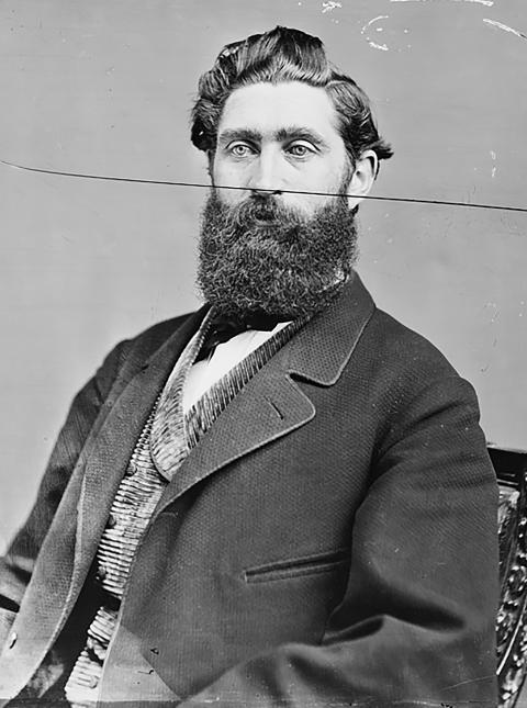 Thomas Moonlight rose to colonel of the regiment in the spring of 1863, after Ewing was promoted to brigadier general. Moonlight was later discharged in the wake of several failedcampaigns against the tribes. He returned to the West in the 1880s, when he served two years as governor of Wyoming Territory. Library of Congress. Portrait of Thomas Moonlight Brady