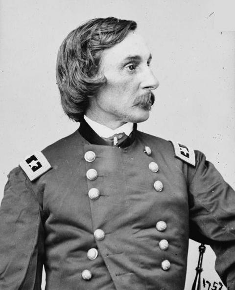 Portrait of GK Warren in militry uniform
