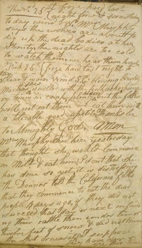 page of ornate cursive writing, snaking at various angles across the page