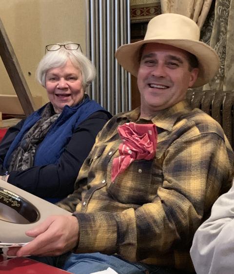 Lynn Houze with Jeremy Johnston