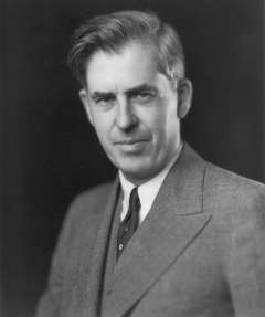 U. S. Secretary of Agriculture Henry Wallace told Wyoming ranchers in 1934 they were ruining the public range by overgrazing. Wikipedia photo.