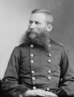 Until his death in 1890, the Northern Arapaho clung to the hope that General George Crook, shown here, would help them find a reservation of their own. Matthew Brady photo, Wikipedia. Until his death in 1890, the Northern Arapaho clung to the hope that General George Crook, shown here, would help them find a reservation of their own. Matthew Brady photo, Wikipedia.