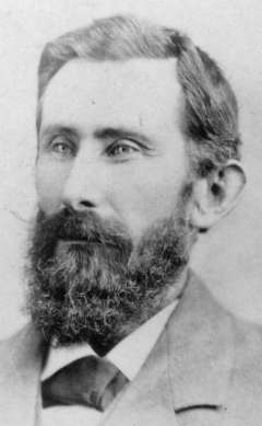 In the 1870s, John Hunton, shown here in an undated photo, turned military contracting into a big business, supplying Fort Laramie, Fort Fetterman and Camp McKinney with wood, hay, beef, charcoal and lime, freighting for the army—and in the 1880s going in a big way into cattle. Courtesy Michael Griske. In the 1870s, John Hunton, shown here in an undated photo, turned military contracting into a big business, supplying Fort Laramie, Fort Fetterman and Camp McKinney with wood, hay, beef, charcoal and lime, freighting for the army—and in the 1880s going in a big way into cattle. Courtesy Michael Griske.