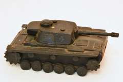 A German POW carved this Tiger tank from wood and gave it to a guard at Camp Douglas. Wyoming Pioneer Memorial Museum A German POW carved this Tiger tank from wood and gave it to a guard at Camp Douglas. Wyoming Pioneer Memorial Museum