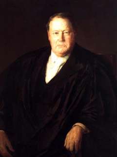U.S. Supreme Court Justice Edward Douglass White wrote the majority opinion agreeing with Wyoming’s position—that the Bannock treaty-based hunting right was 'temporary and precarious' and 'essentially perishable.' Wikimedia Commons.