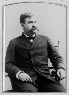 Bighorn Basin rancher Jay L. Torrey was elected House speaker his first term in the legislature, and quickly became well known around Wyoming. In the spring of 1898, he traveled to Washington to convince Congress to authorize an army unit of cowboys . American Heritage Center.