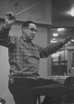 The intrepid Edmund Marty, conductor of the Casper Civic Symphony from 1962 to1970, programmed many difficult pieces, including the Richard Strauss tone poem, 'Till Eulenspiegel’s Merry Pranks.' WSO archives. The intrepid Edmund Marty, conductor of the Casper Civic Symphony from 1962 to1970, programmed many difficult pieces, including the Richard Strauss tone poem, 'Till Eulenspiegel’s Merry Pranks.' WSO archives.